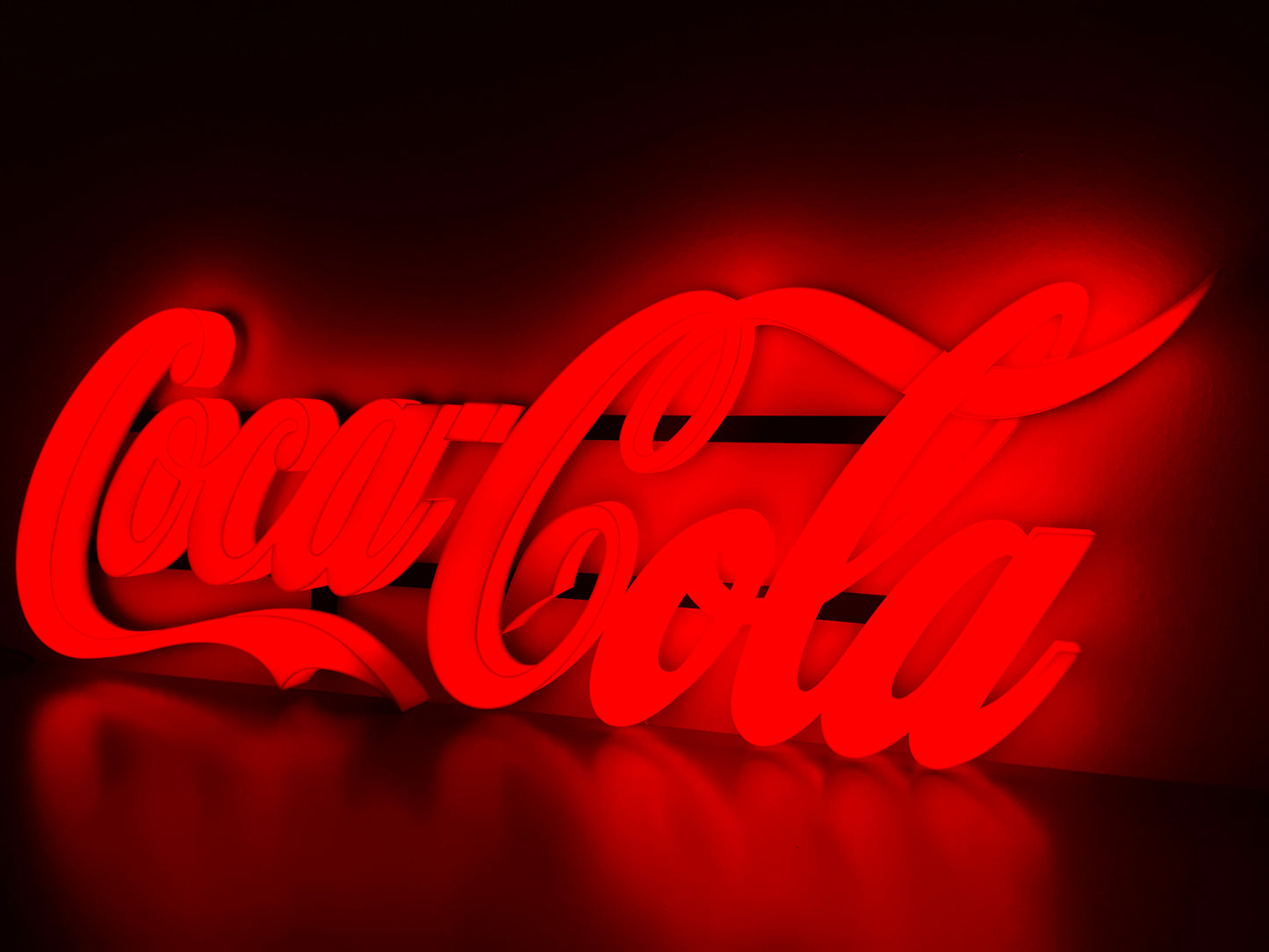 Insegna luminosa Coca Cola