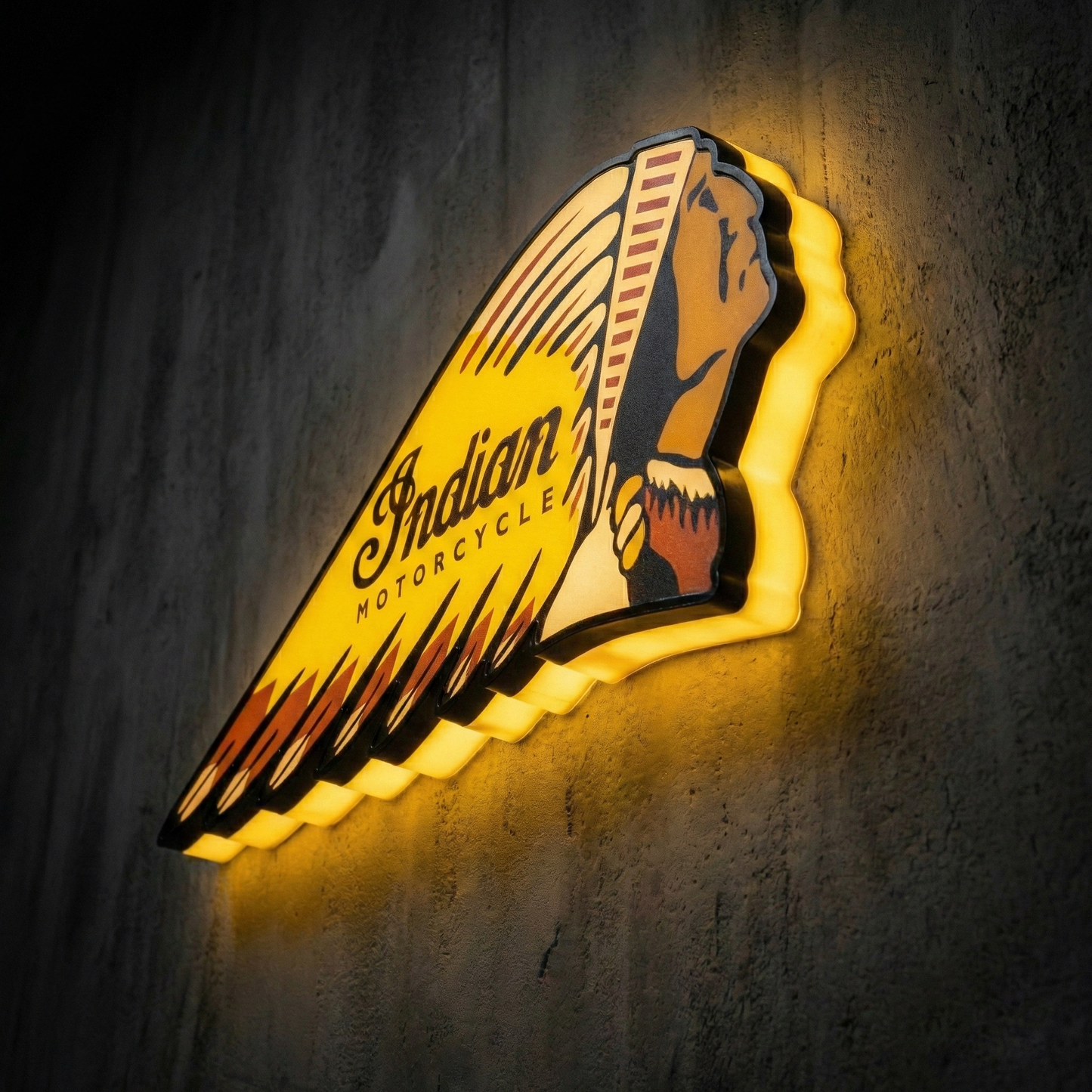 Insegna luminosa Indian Motorcycle