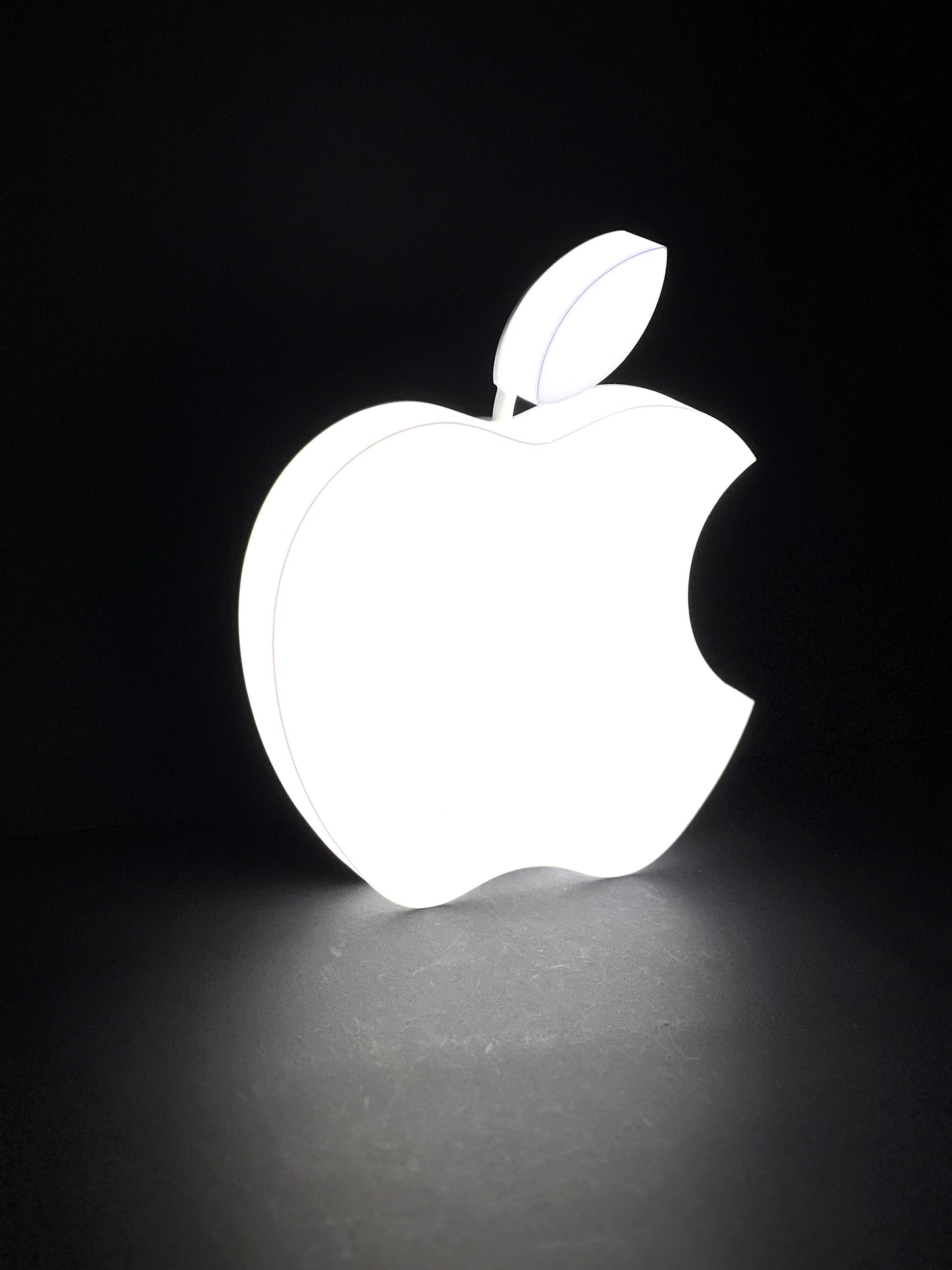 Insegna luminosa Apple