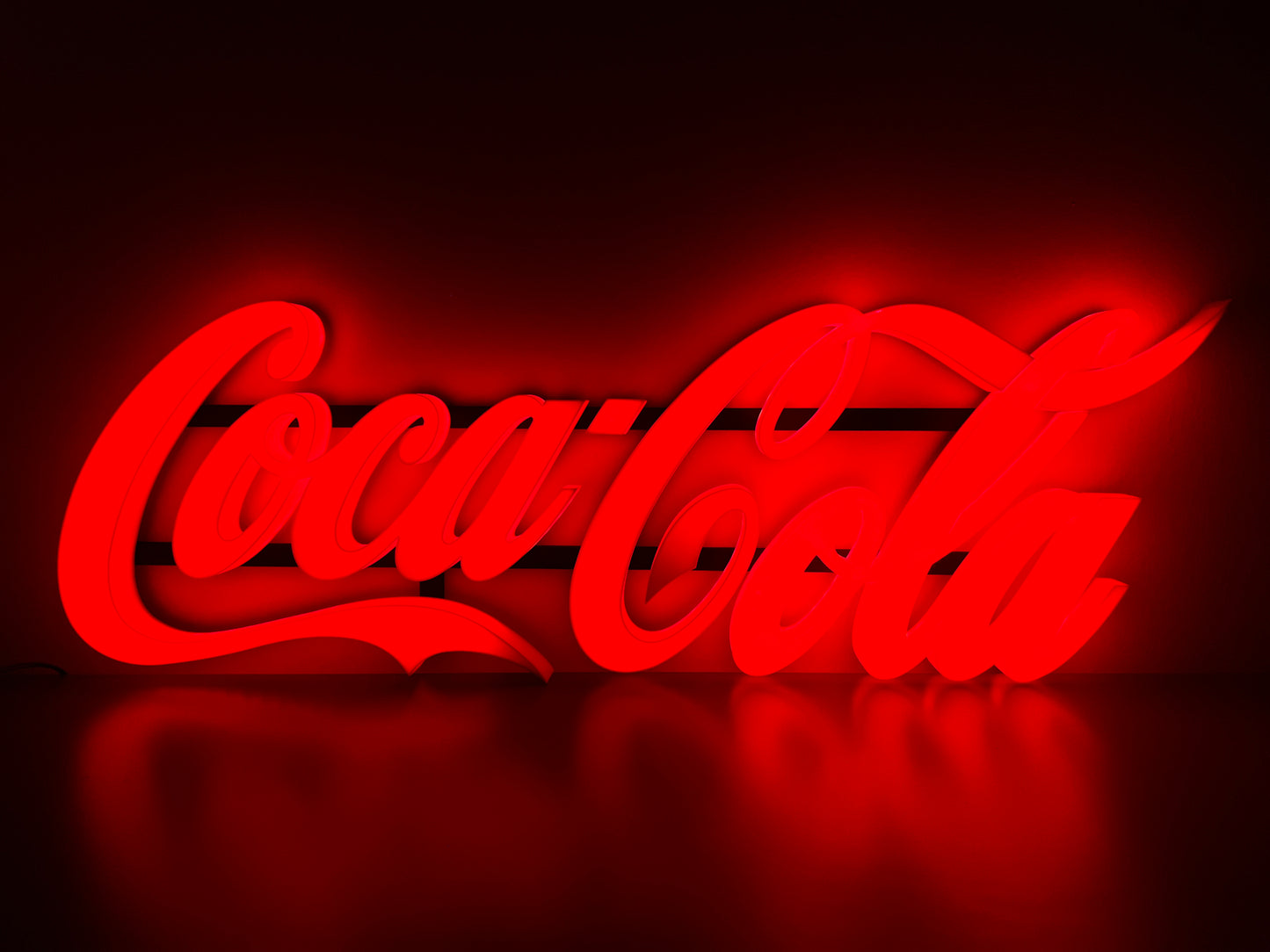 Insegna luminosa Coca Cola
