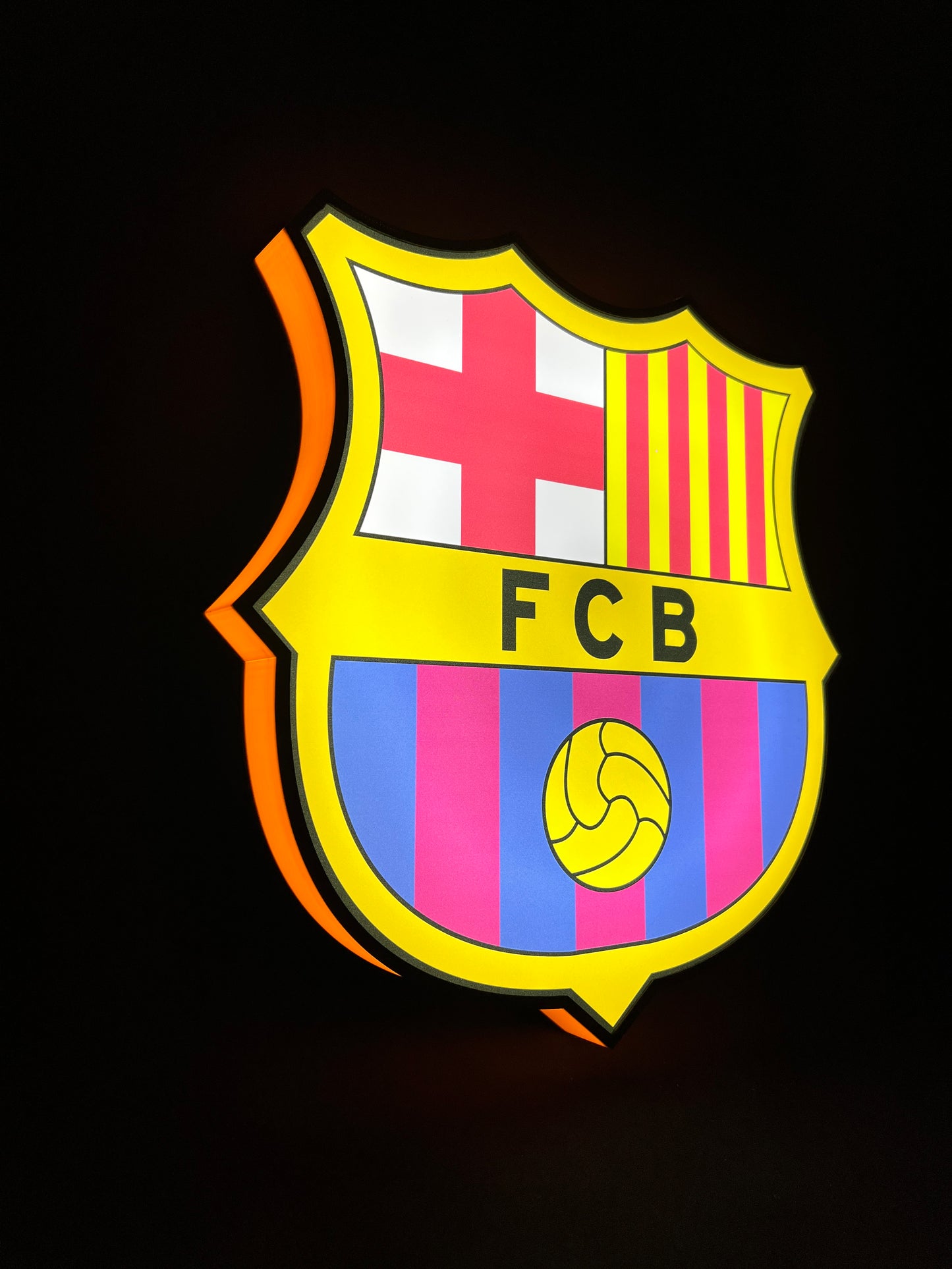 Barcelona illuminated sign