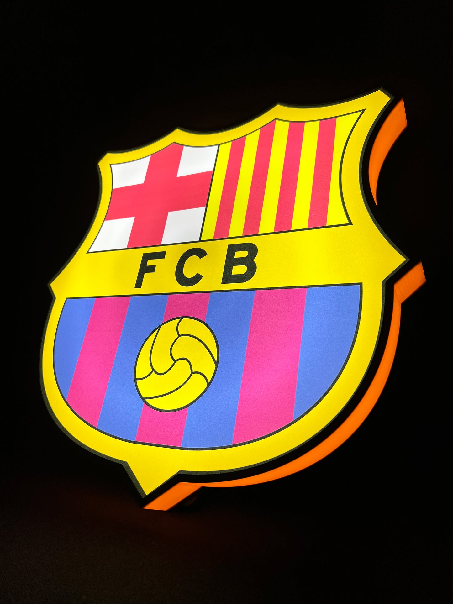 Barcelona illuminated sign