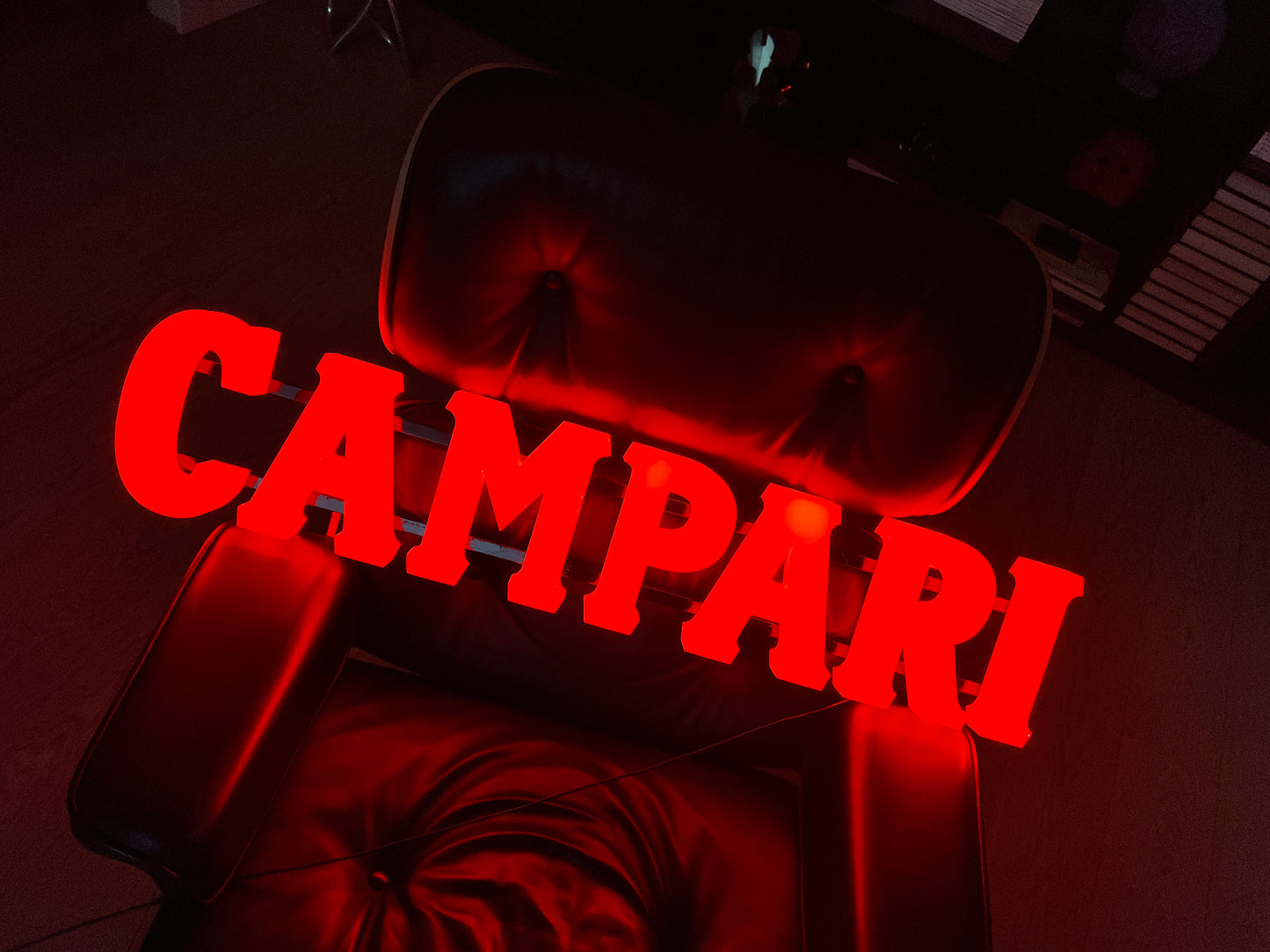 Insegna luminosa Campari Soda
