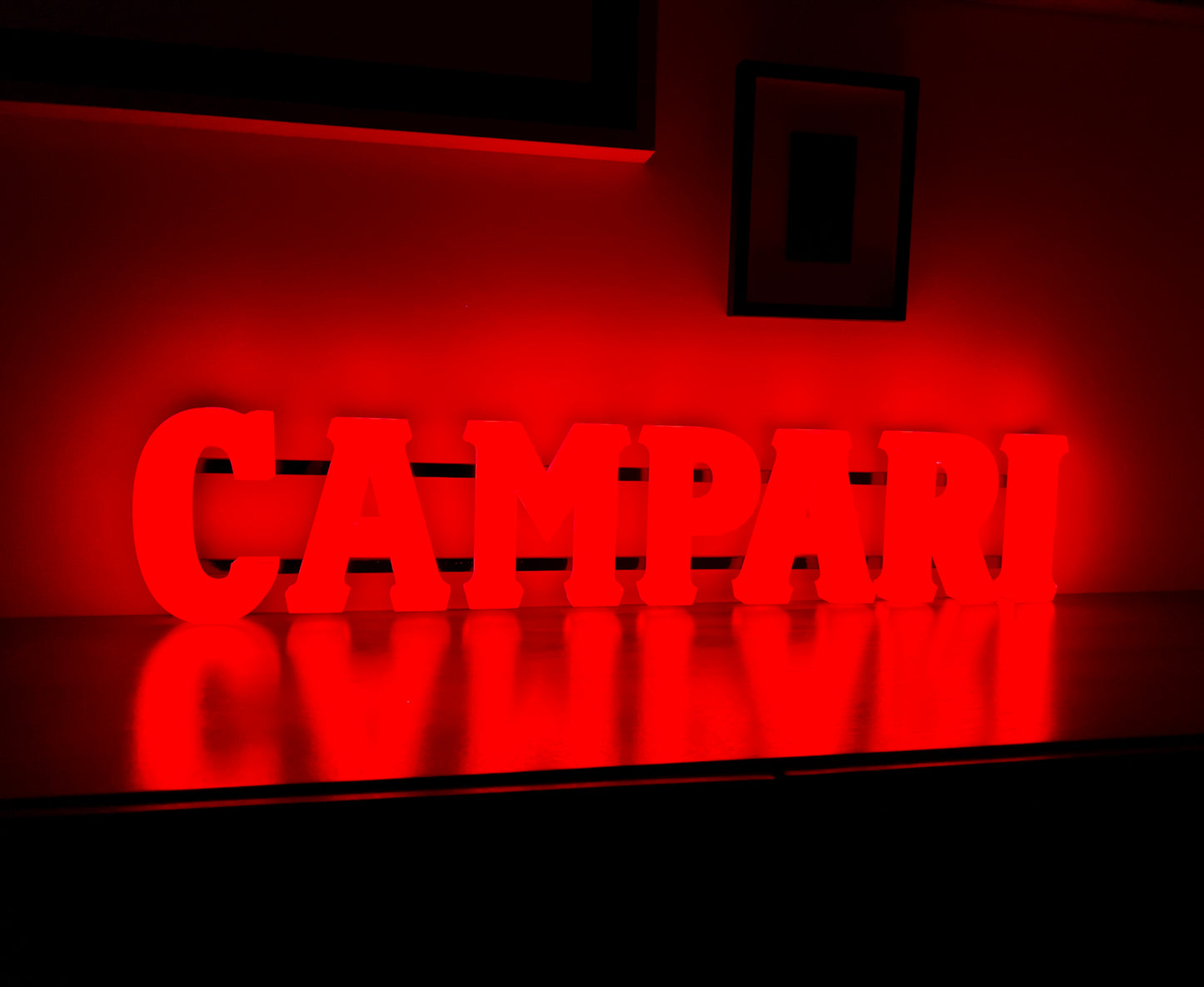 Insegna luminosa Campari Soda