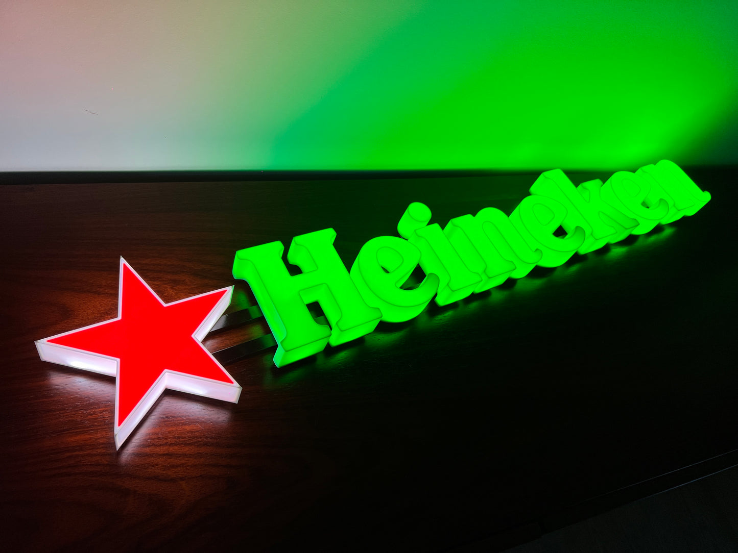 Insegna luminosa Heineken