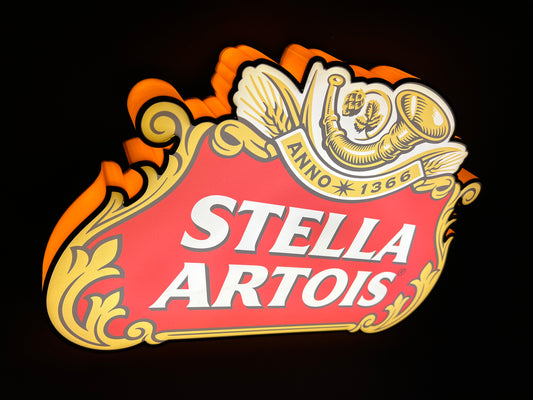 Insegna luminosa Stella Artois