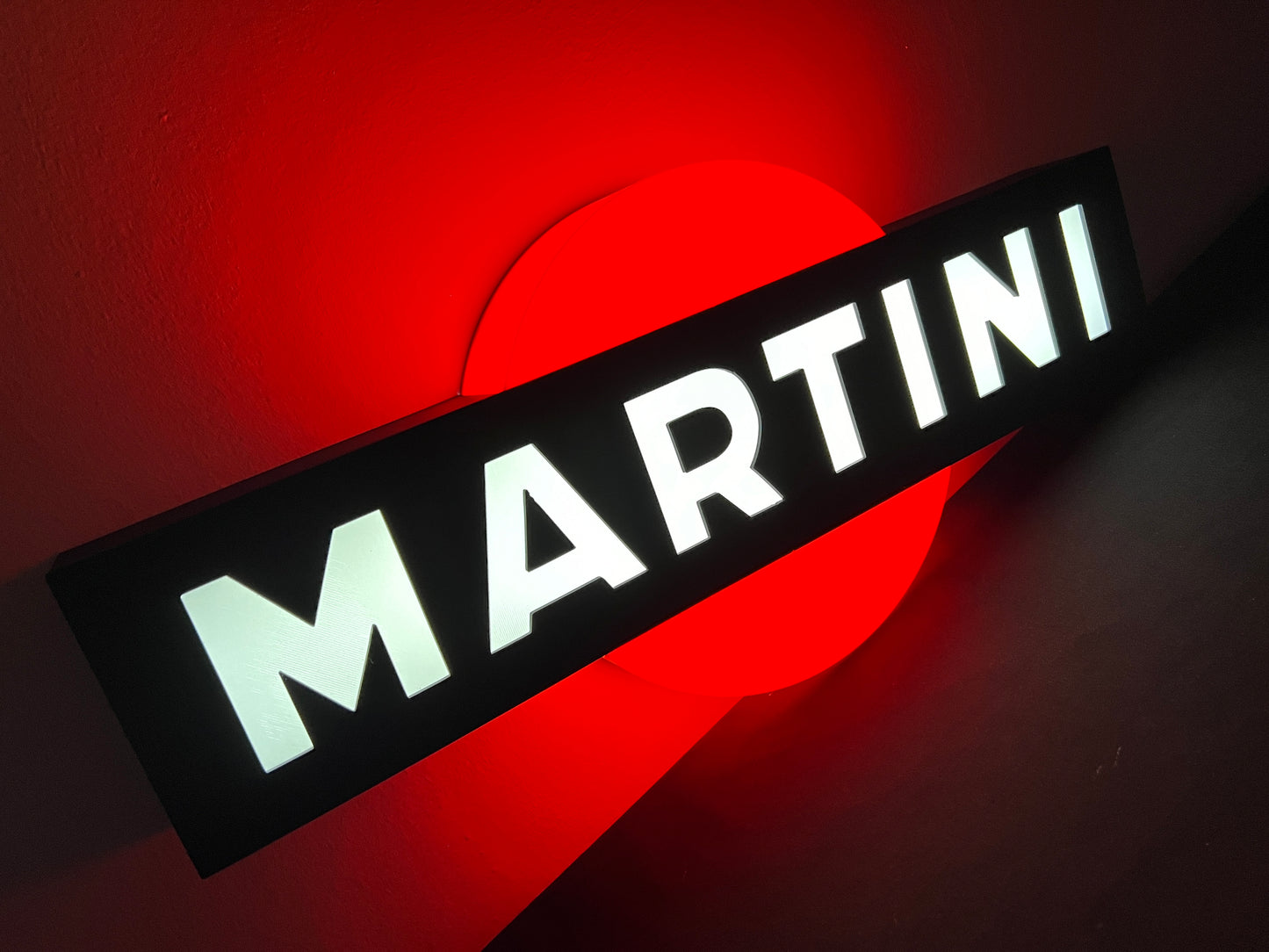 Martini illuminated sign