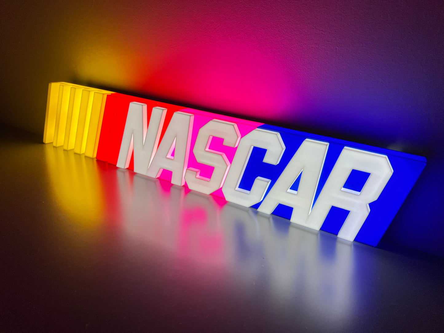 Insegna luminosa Nascar