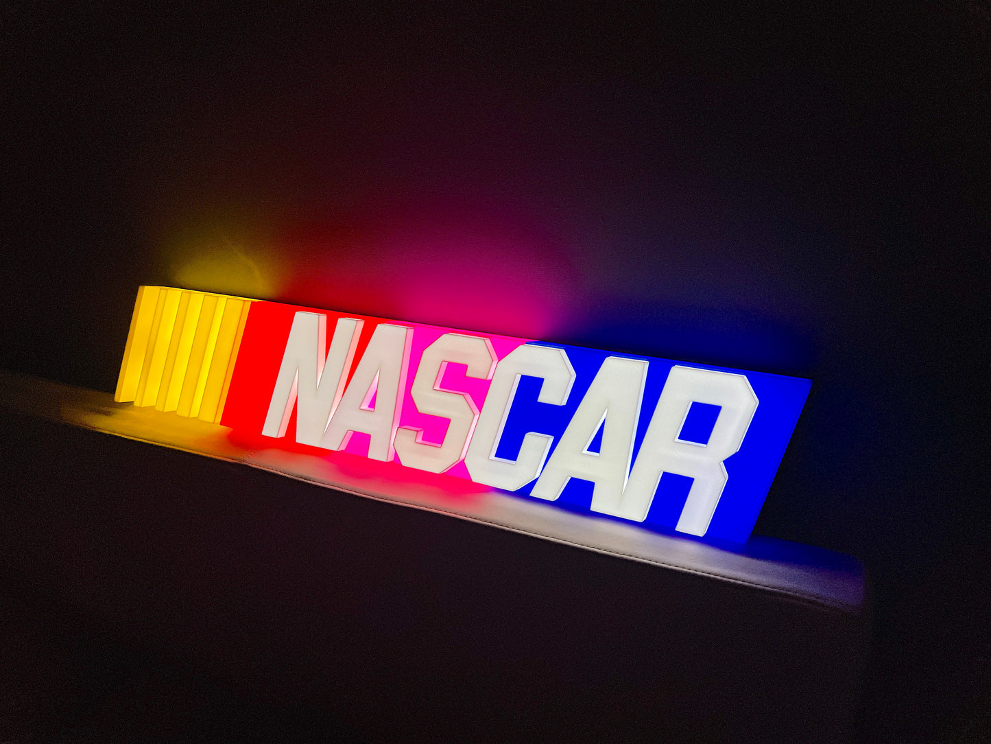 Insegna luminosa Nascar