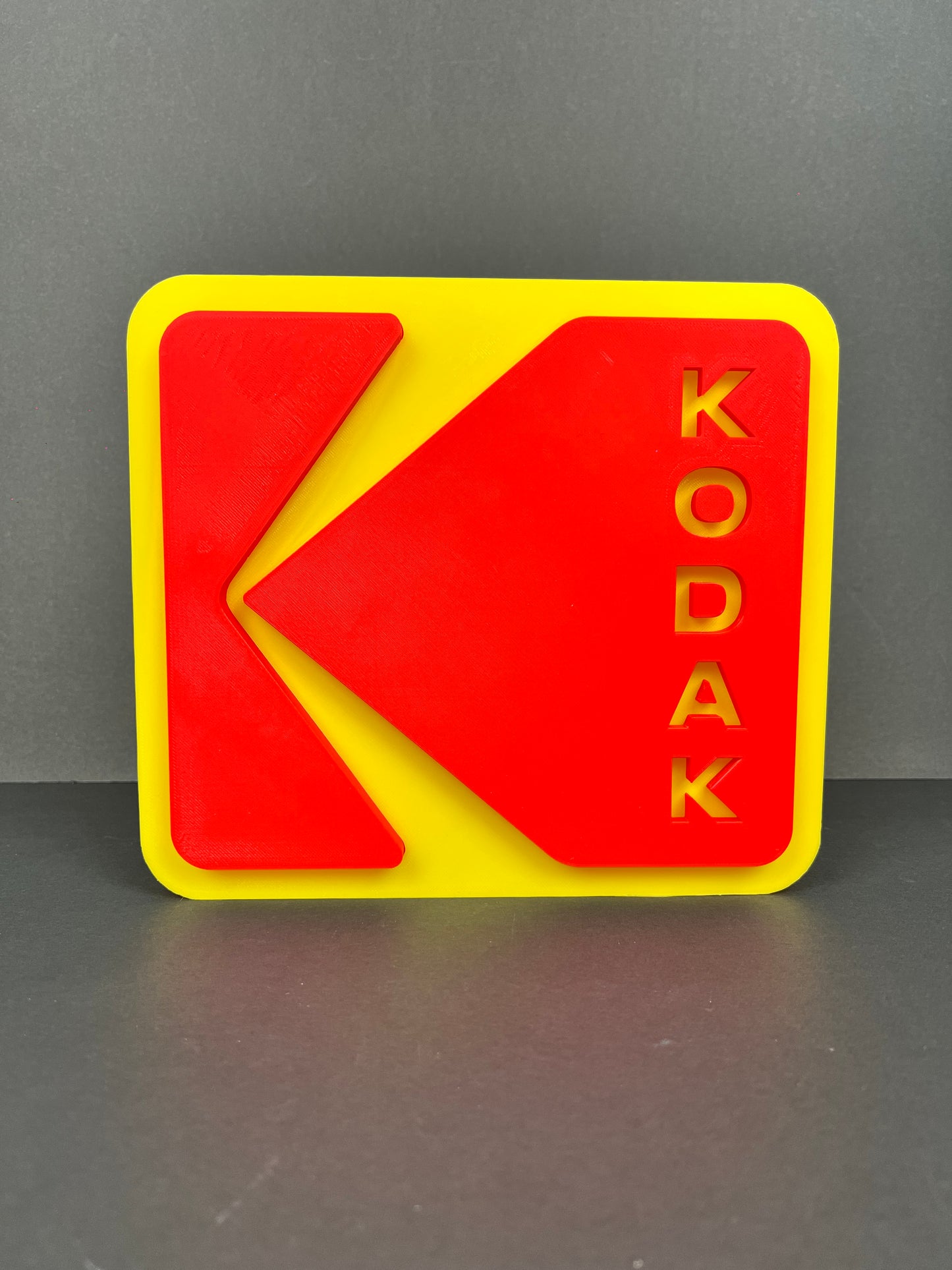 Kodak illuminated sign