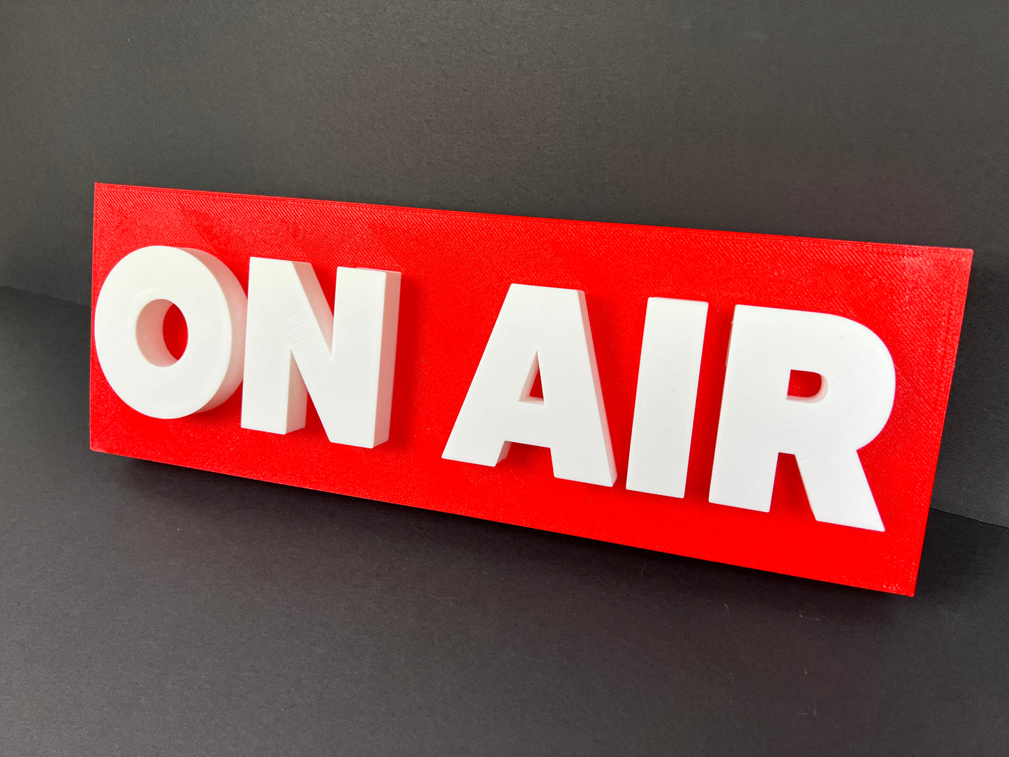 On Air illuminated sign