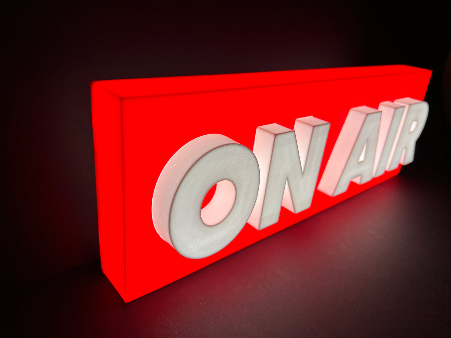 On Air illuminated sign
