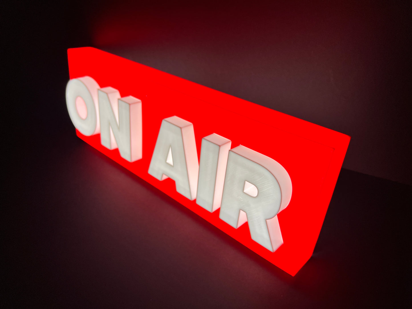 On Air illuminated sign