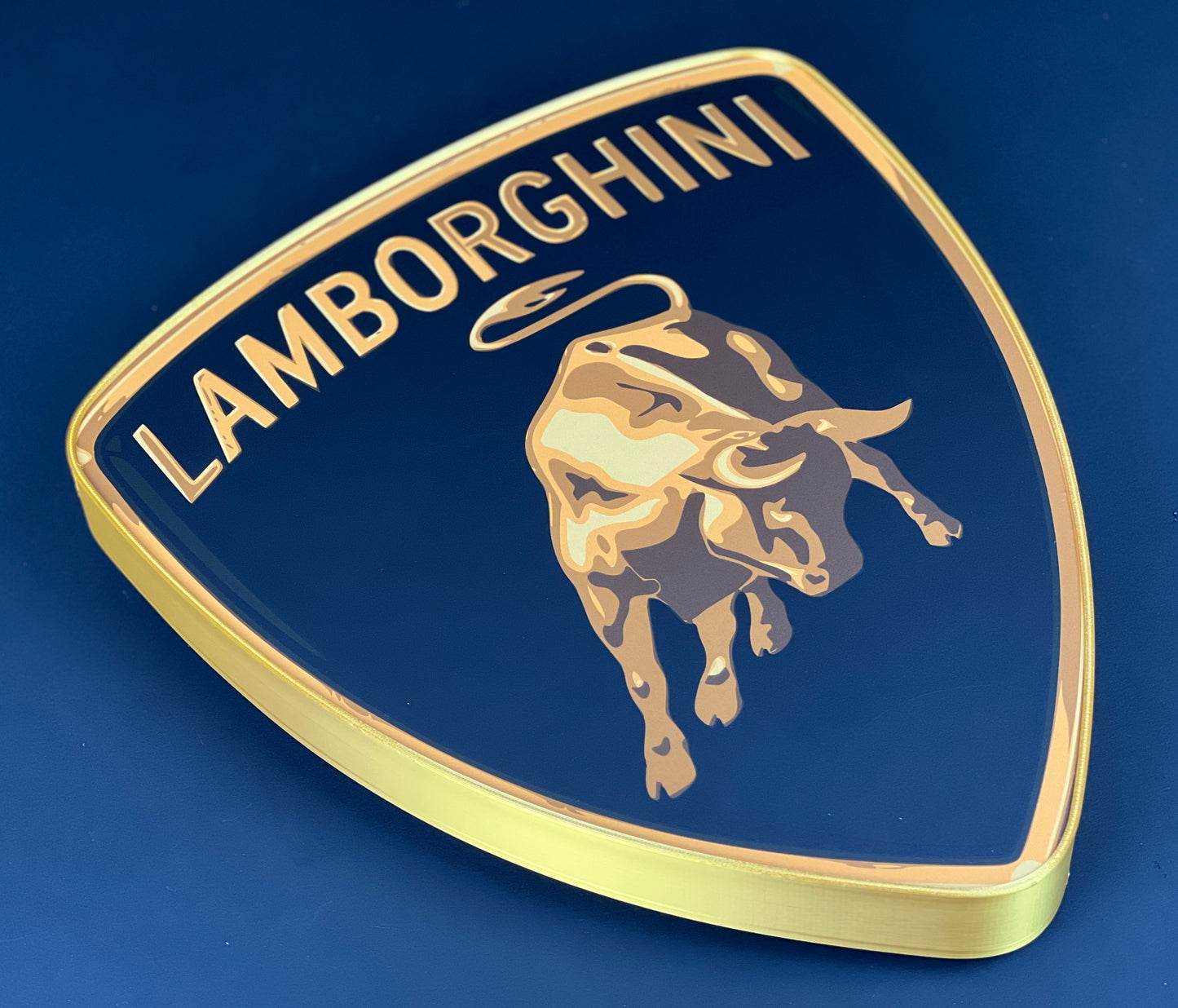 Lamborghini luminous sign