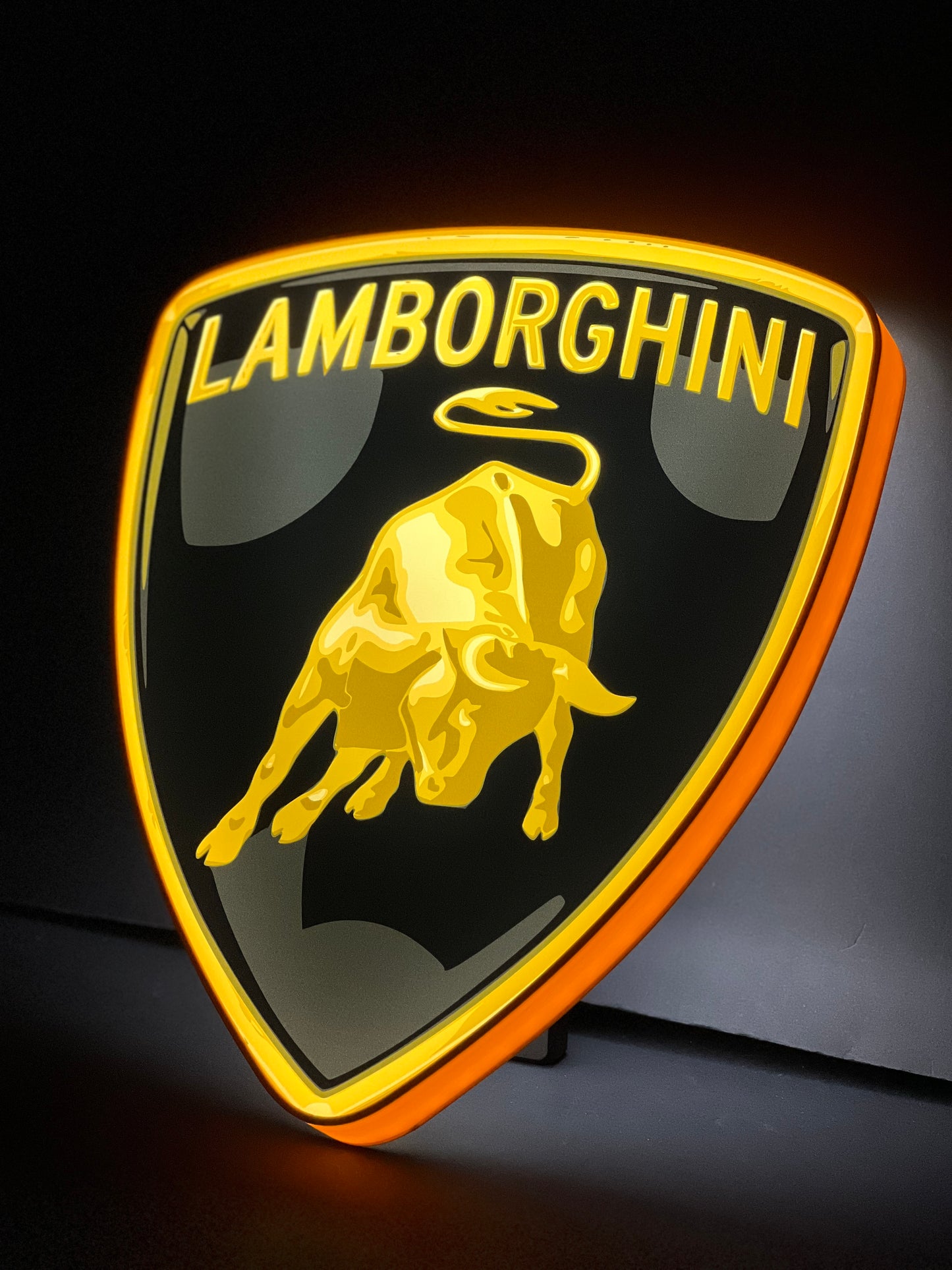 Lamborghini luminous sign