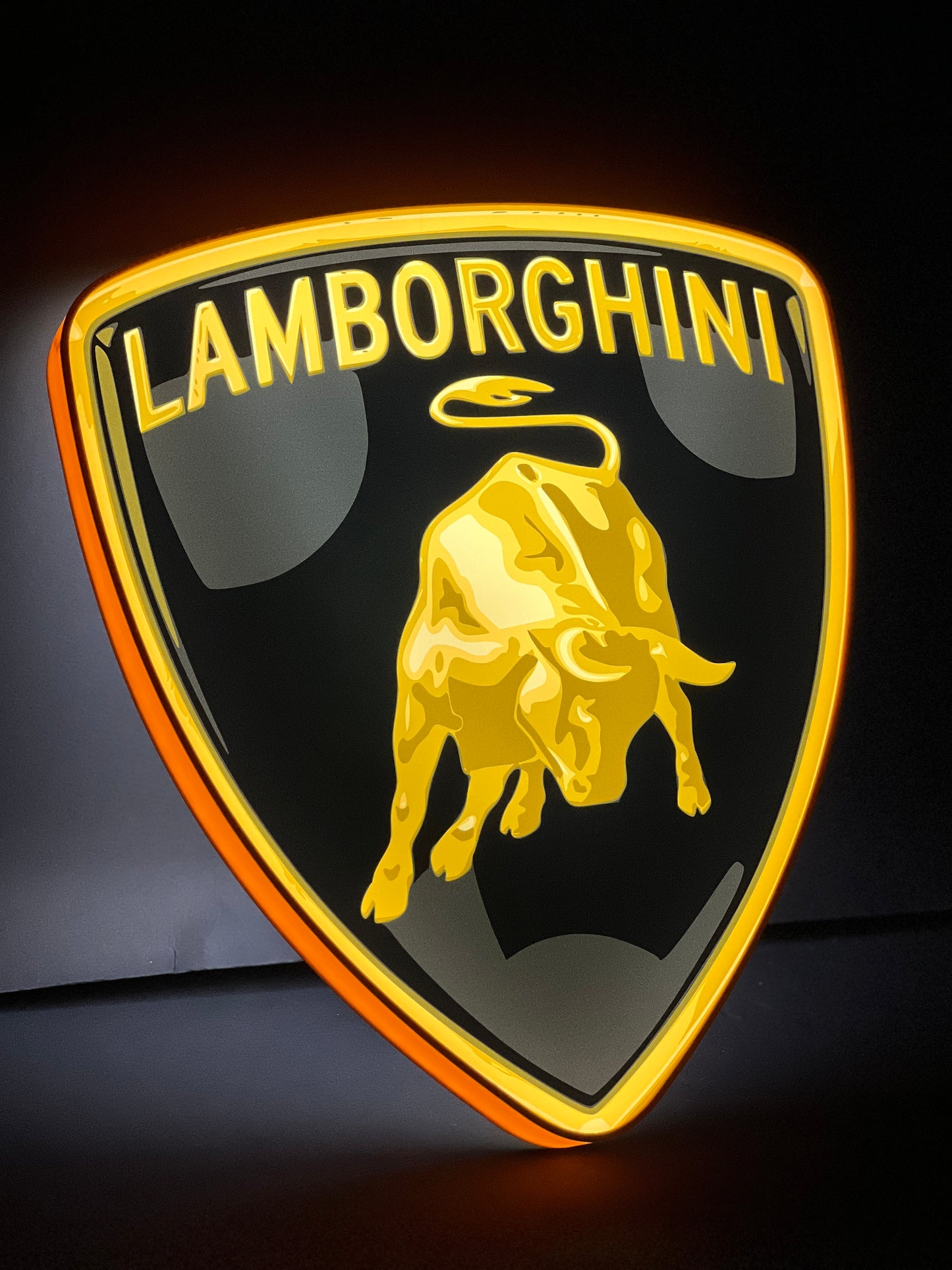 Lamborghini luminous sign