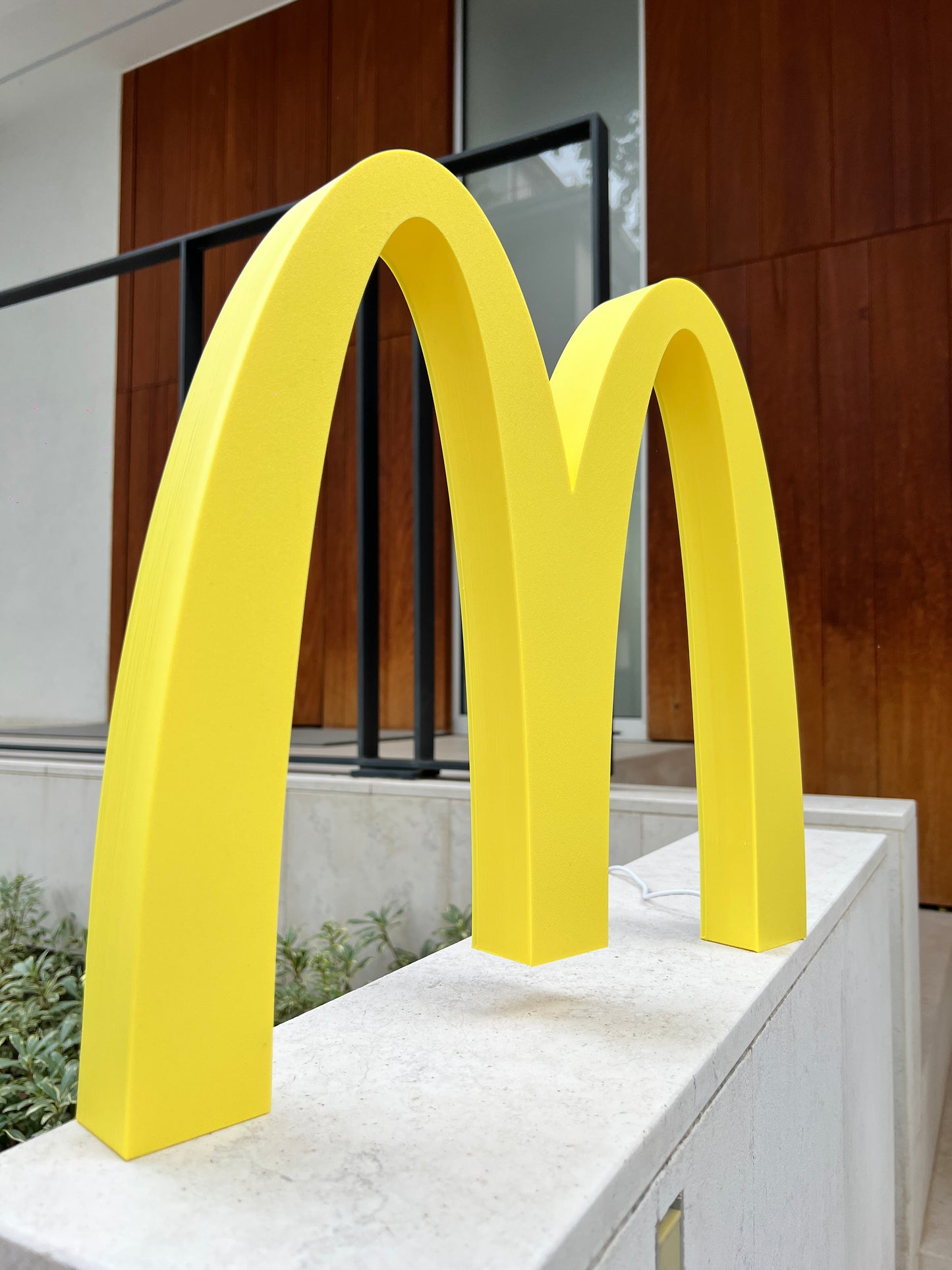 Mc Donald's illuminated sign