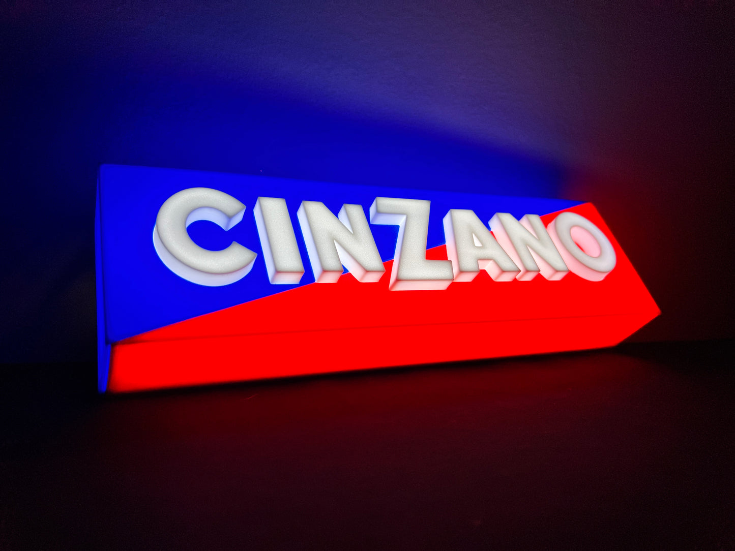 Insegna luminosa Cinzano