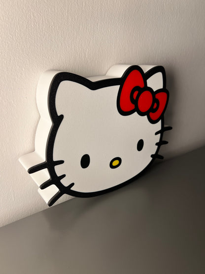 Insegna luminosa Hello Kitty