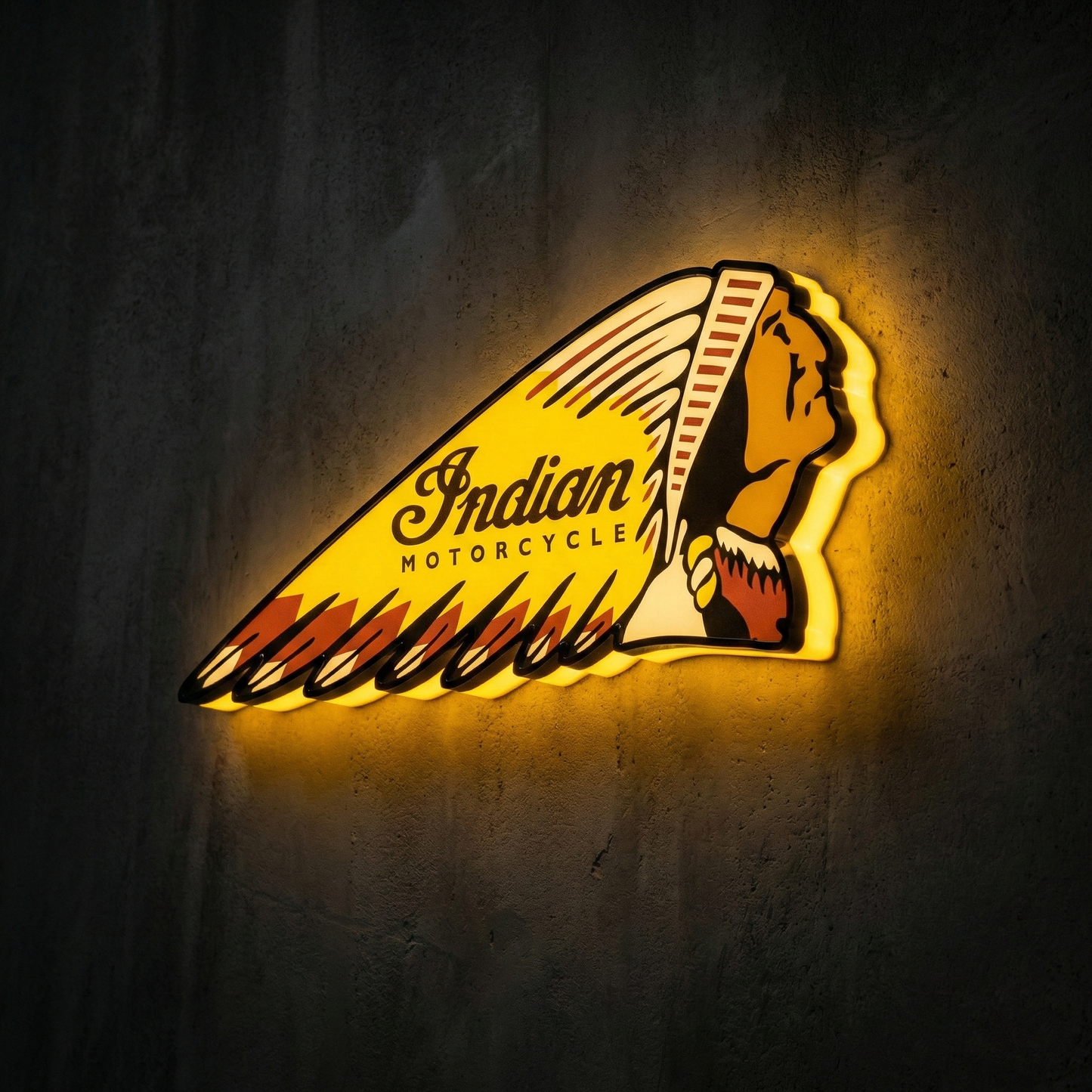 Insegna luminosa Indian Motorcycle