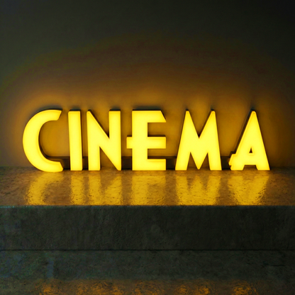 Insegna luminosa Cinema