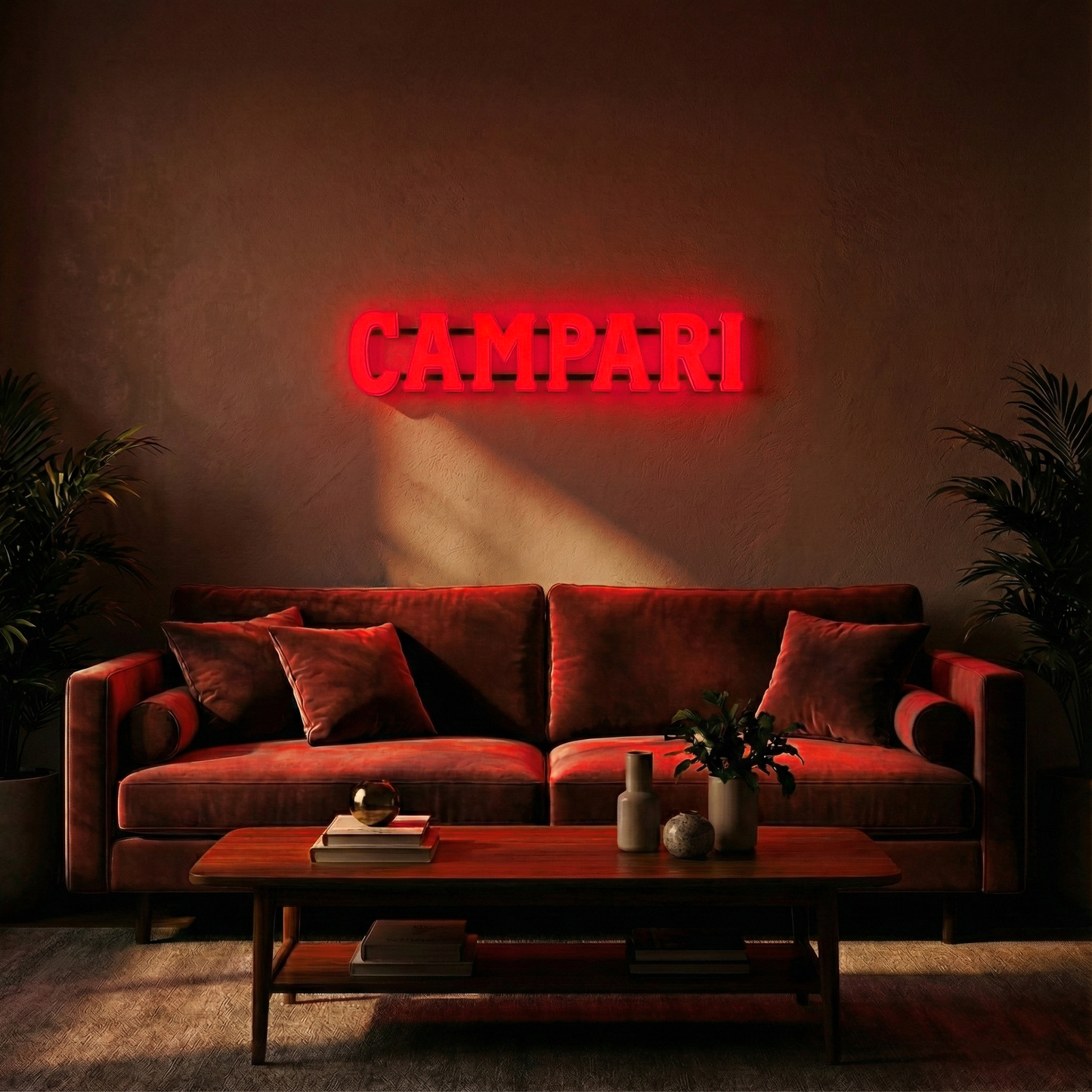 Insegna luminosa Campari Soda