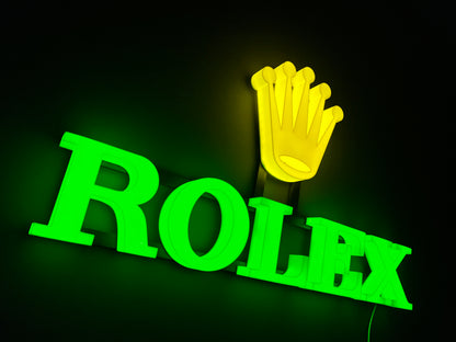 Insegna luminosa Rolex