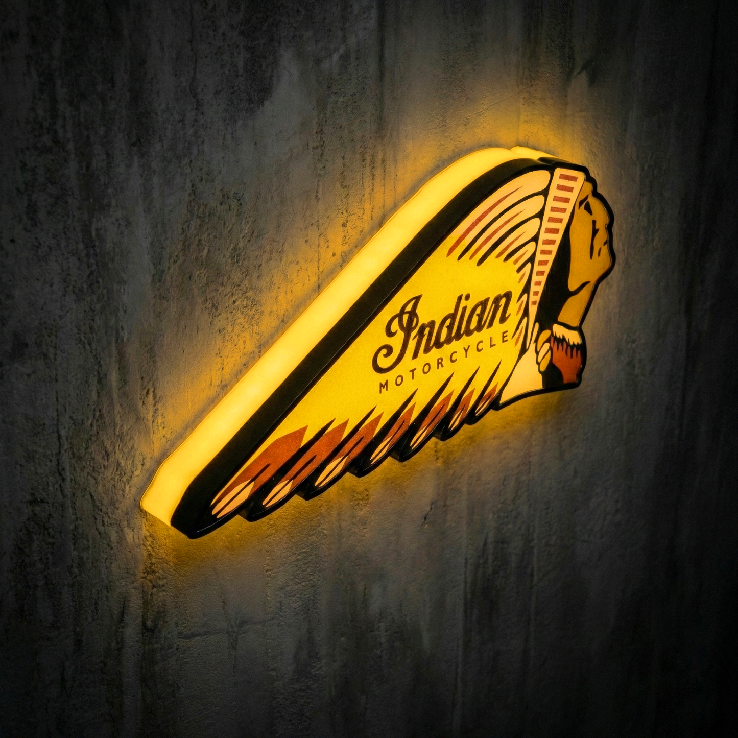Insegna luminosa Indian Motorcycle