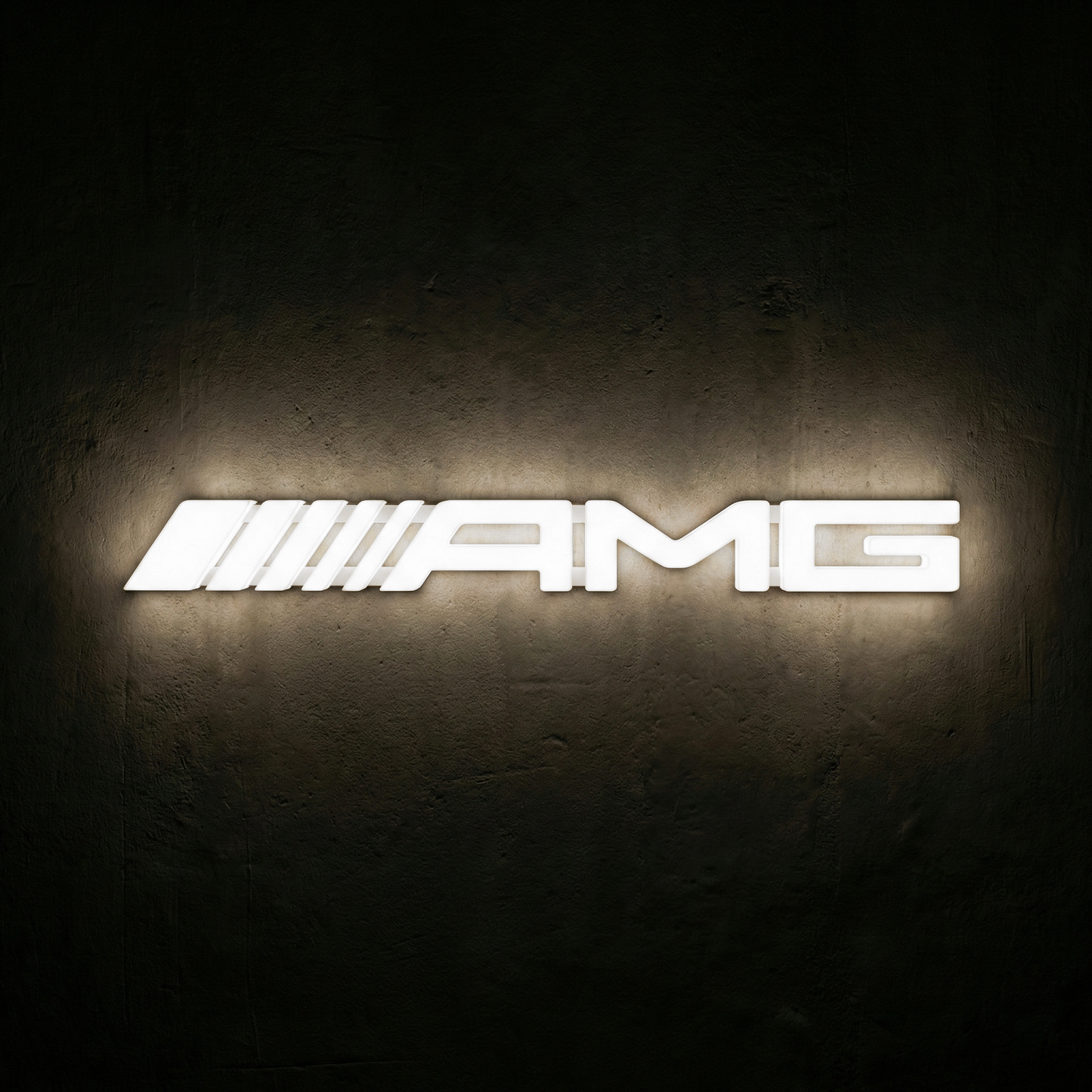 Insegna luminosa Mercedes AMG