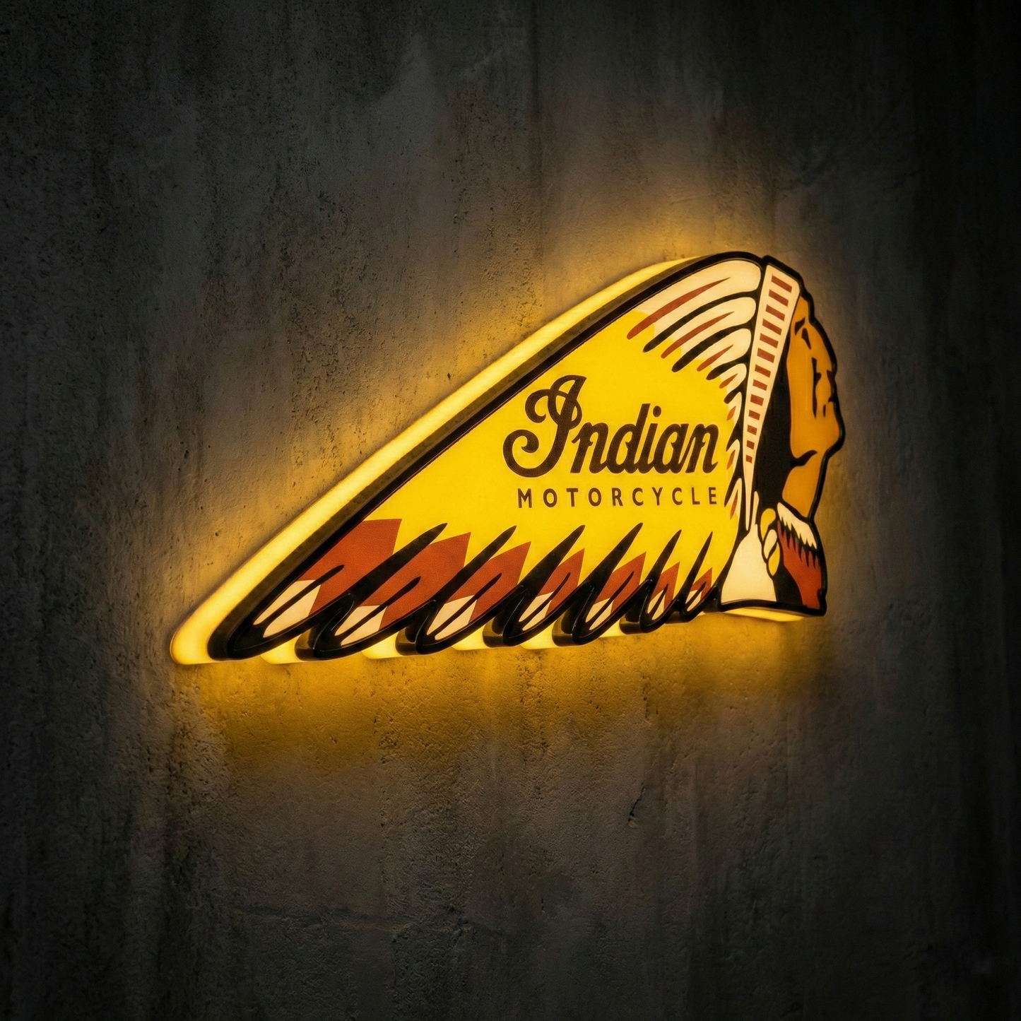 Insegna luminosa Indian Motorcycle