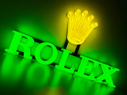 Insegna luminosa Rolex