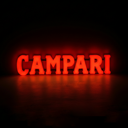 Insegna luminosa Campari Soda