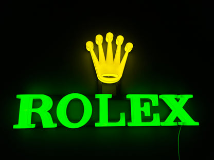 Insegna luminosa Rolex