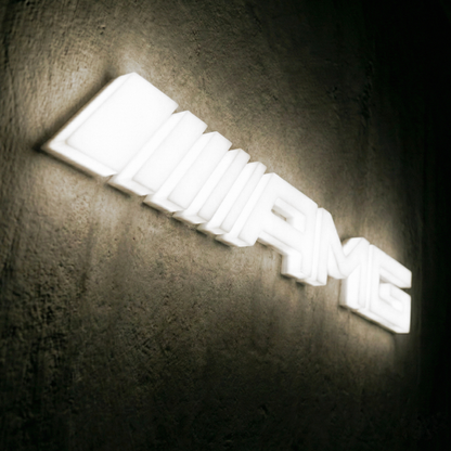 Insegna luminosa Mercedes AMG