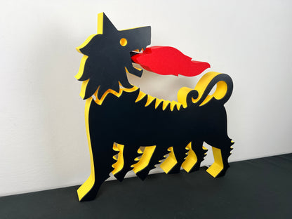 Insegna luminosa Eni