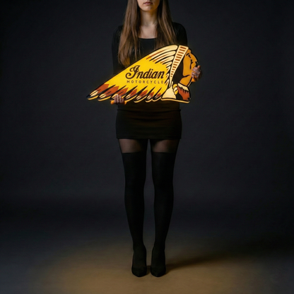 Insegna luminosa Indian Motorcycle