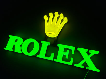 Insegna luminosa Rolex