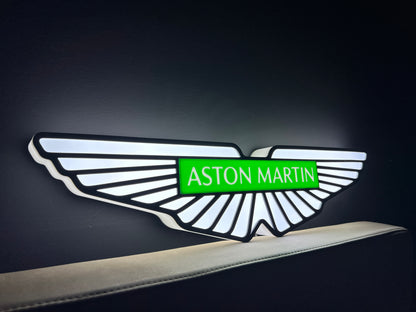 Insegna luminosa Aston Martin