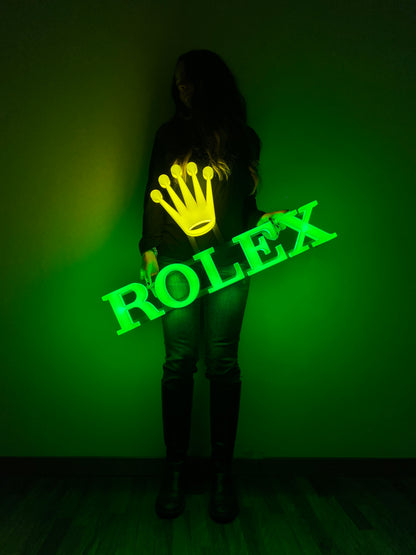 Insegna luminosa Rolex