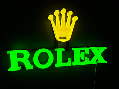Insegna luminosa Rolex