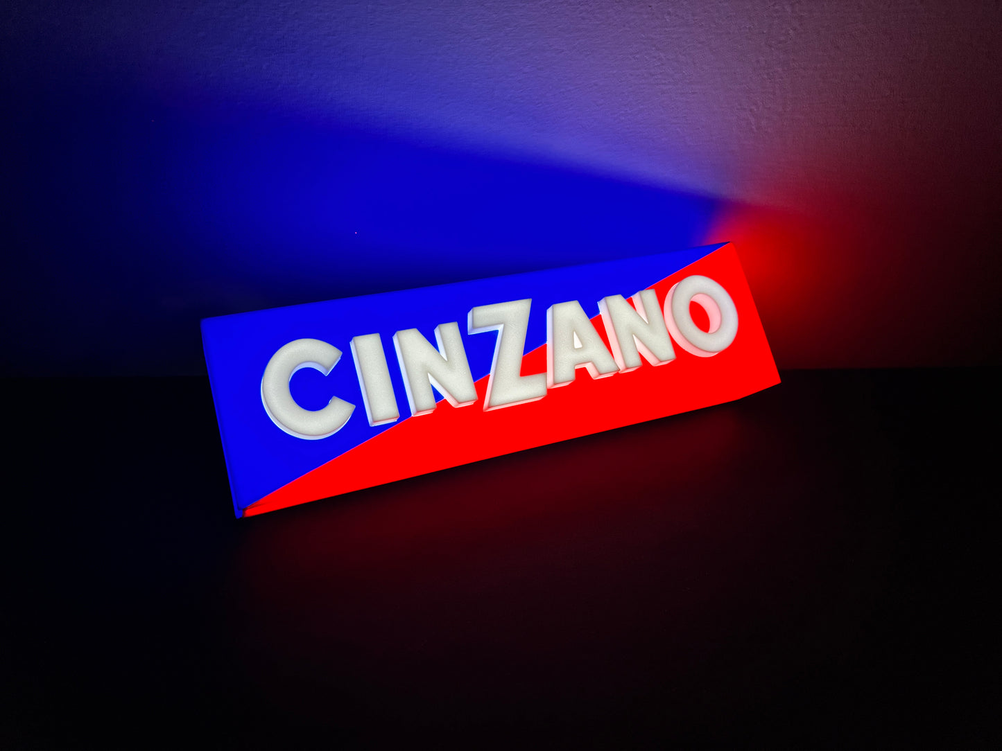 Insegna luminosa Cinzano