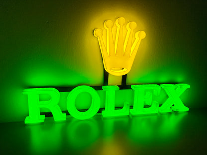 Insegna luminosa Rolex