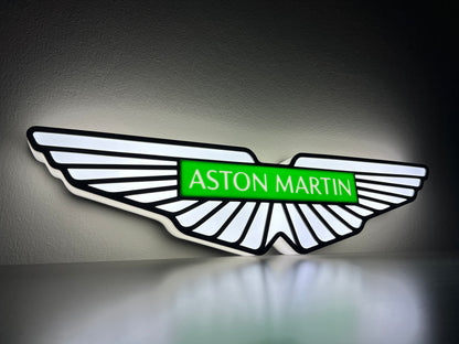 Insegna luminosa Aston Martin