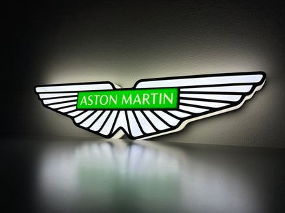 Insegna luminosa Aston Martin