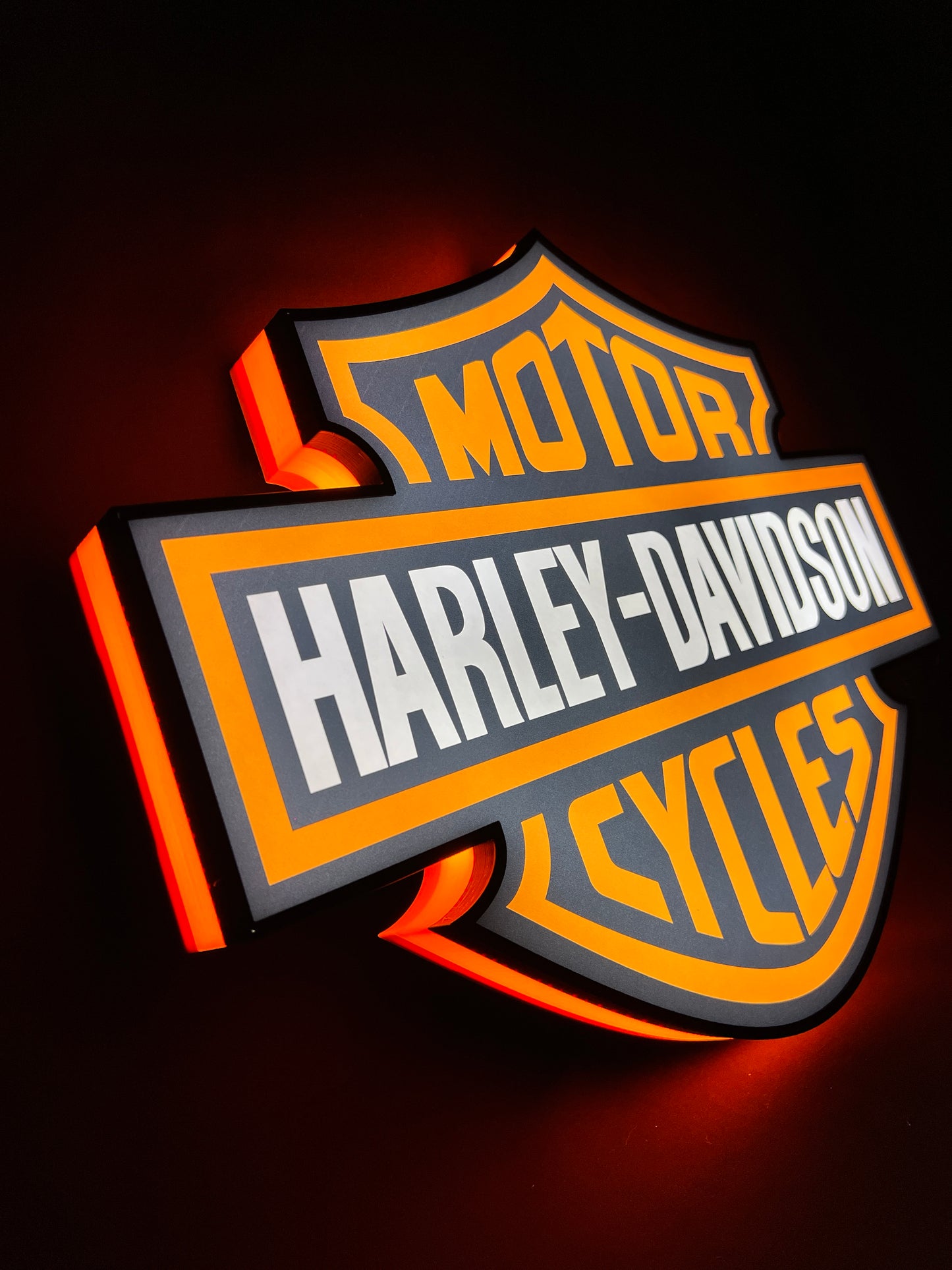 Insegna luminosa Harley Davidson