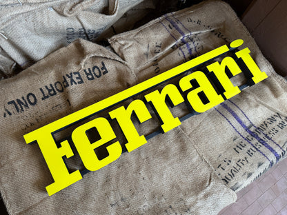 Ferrari luminous sign