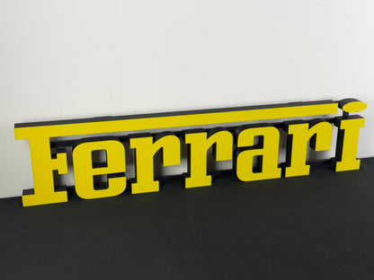 Ferrari luminous sign