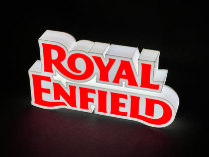 Insegna luminosa Royal Enfield