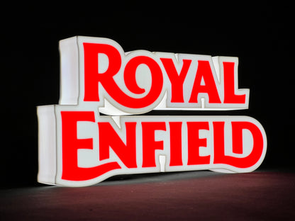 Insegna luminosa Royal Enfield
