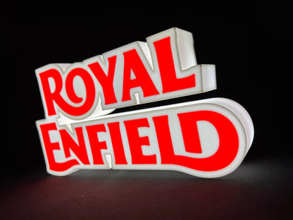 Insegna luminosa Royal Enfield